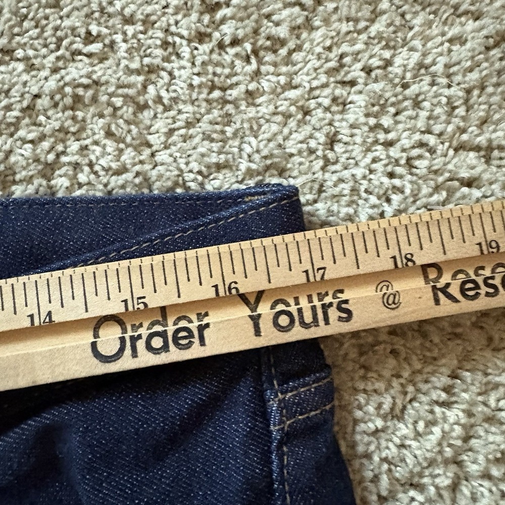 Uniqlo Indigo Selvedge Denim Slim Straight Cut 34x32 EUC - Picture 3 of 7